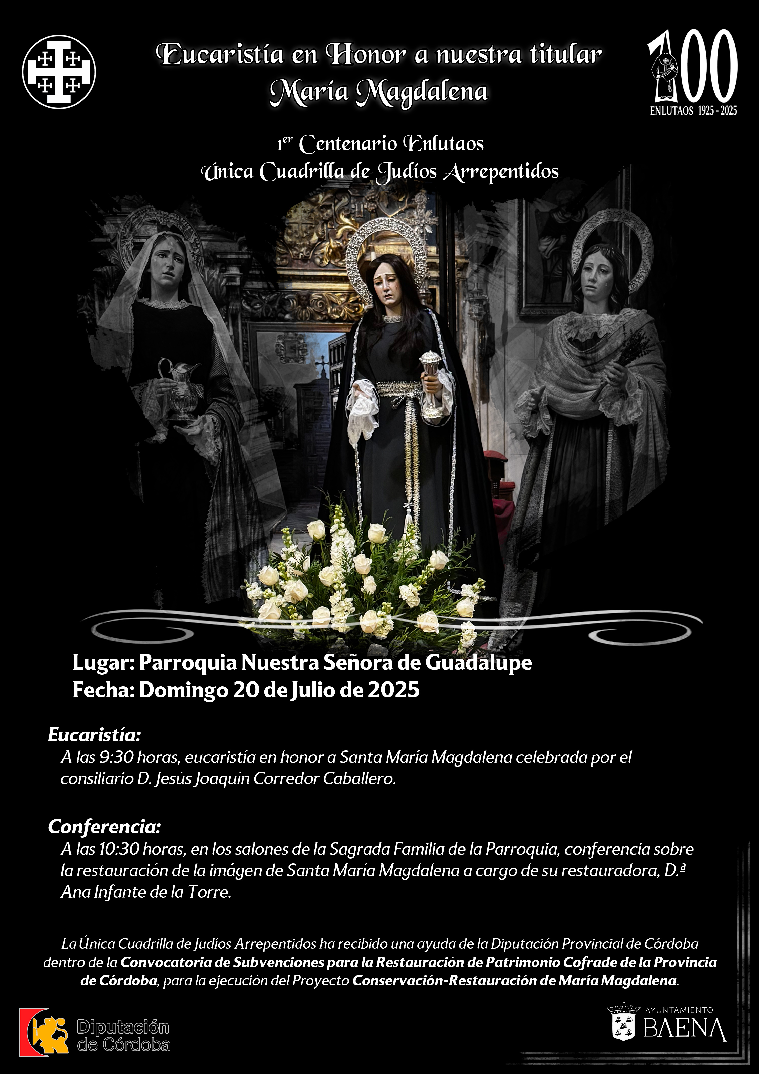 Eucaristia en Honor a nuestra titular Maria Magdalena